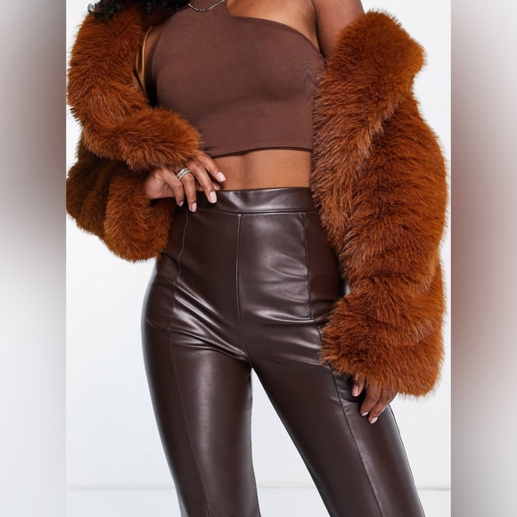 ASOS faux leather pants - Picture 3 of 4